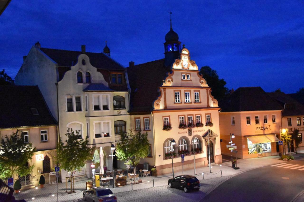 Apartment Therme Natur - Ferienhaus "Zum Goldenen Loewen" Bad Rodach Ngoại thất bức ảnh